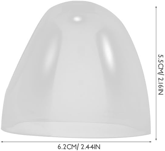 PRETYZOOM 8pcs Milk Bottle Caps Dome Lid Cap Baby Feeding Bottles Nipples Cover Diameter 2.44 Inch