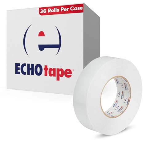 Image of ECHOtape DC-M194A | Double-Sided Polyester Tape | Clear Thin Tape | All Weather /Cold Weather Insulation Mounting Tape | Superior Holding Power | 1.41 in x 60 yd (Case of 36)