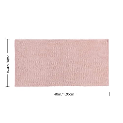 Image of Microfiber Hair Towel Quick Dry Hair Towel Hair Drying Towels Suitable for All Kinds of Hair Ultra Absorbent Long and Thick Hair 24X48inch Dark Brown (1pcs)