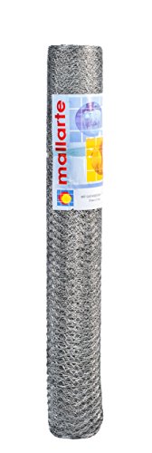 Malla gallinera galvanizada Mallarte 31/07/060 (50 mts por rollo)