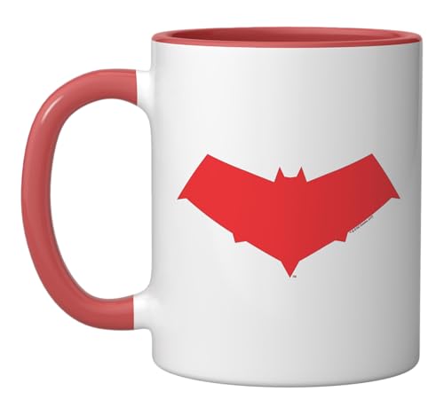 Mug Cerámico Batman Red Hood Rojo/Blanco miniatura 1