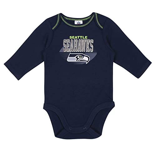 Image of Gerber Childrenswear 2 Pack Long Sleeve Bodysuit
