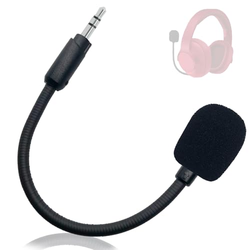 SPTSSWET Replacement Mic for Logitech G233 G433 Gaming Headset Detachable Noise Cancelling Microphone 3.5mm for PC Xbox One PS4 PS5