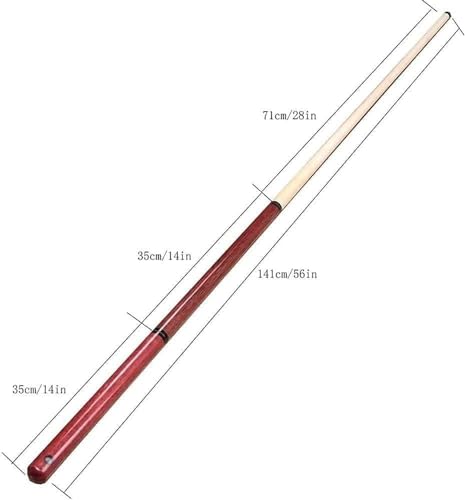 Taco de billar 141 cm con punta de 13.8 mm miniatura 4