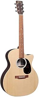 Martin Guitar X Series GPC-X2E Acoustic-Electric Guitar with Gig Bag, Mahogany Pattern High-Pressure Laminate, 14 Fret Cutaway, Performing Artist Neck Shape