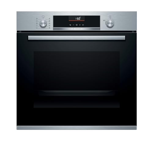 Bosch - Horno Multifunción, 60 cm, Serie 6, Recetas Automáticas, Asistente de Limpieza con Agua,...
