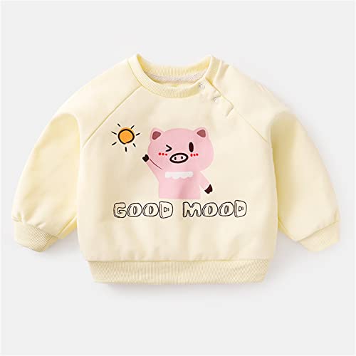 Baby Girl Boy Crewneck Sweatshirts Oversized Knit Sweater Shirts Long Sleeve Pullover Top Cute Fall Winter Clothes2