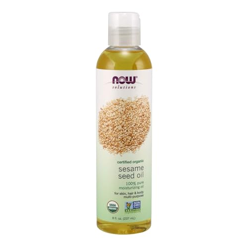 NOW Foods Solutions, Organic Sesame Seed Oil, 100% Pure...