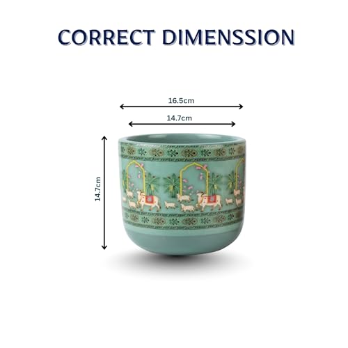 Image of Terracotta Planters Combo of 2, Komala Pair | Flower Pots for Home Decor