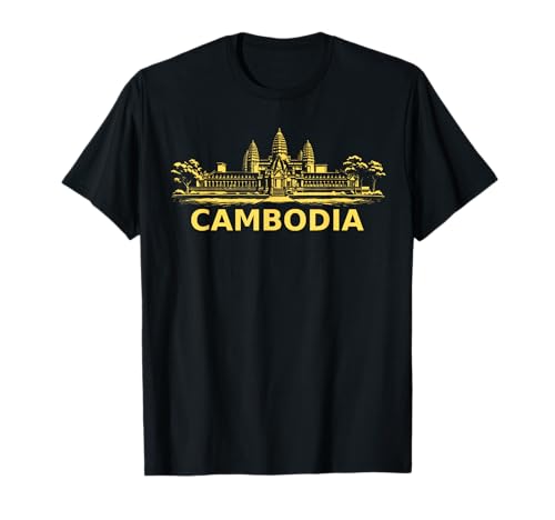 Cambodian Pride Cambodian Khmer Roots Vintage Cambodia T-Shirt