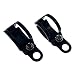 XINDELL 1 Pair Motorcycle Turn Signal Relocation Bracket Metal Motorcycle Modified Turn Signal Light Indicator Mount Fork Clamp Moped Blinker Kit 31-43mm, Black