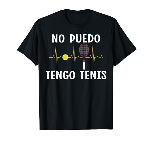 Jugadores De Tenis No Puedo Tengo Tenis Divertido Camiseta