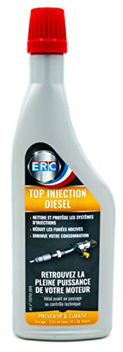 Nettoyant Injecteur Véhicule Diesel ERC - Évitez le Remplacement/Idéal avant Contrôle Technique/Réduit la Consommation - Additif Premium (200ml) Cover