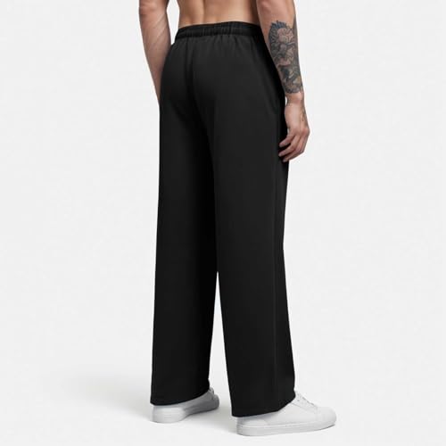 Pantalon de jogging ample en coton pour homme GOUJIAN