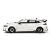 PAUDI Model 1:18 Scale Civic Type R FL5 2023 Diecast Model Car – Highly Detailed Miniature Replica with Rubber Tires for Collectors, Hobbyists, and Car Enthusiasts White