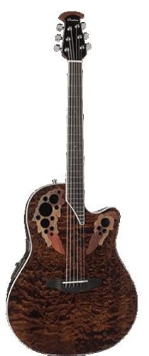 Ovation Ce48P-Tge Celebrity Exotic Super Shallow Tiger Eye Elektrisch-Akoestische Westerngitaar (Ov533.247)