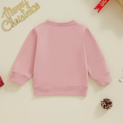 Mommy and Me Letter Bow Print Pullover Tops Mama and Mini Family Matching Outfits Fall Sweatshirt Clothes3