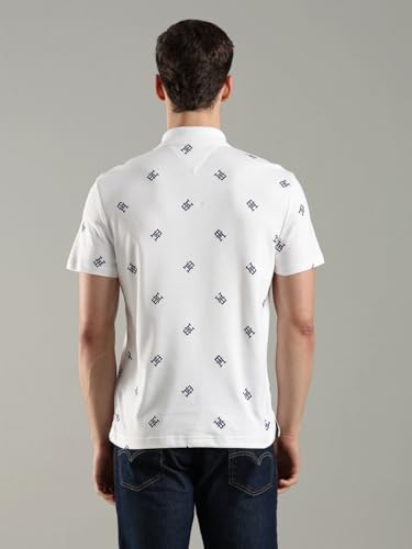 Image of Logo Regular Fit Cotton Polo T-Shirt