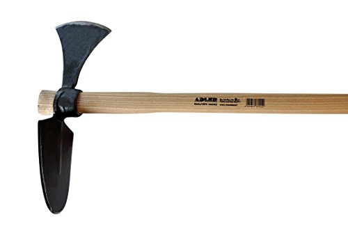 Preisvergleich Produktbild Adler Wiedehopfhacke mit Ovalblatt 1800g mit gefirnestem 1050mm Stiel