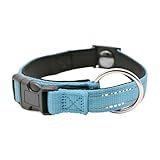 Hundehalsband, verstellbares Haustierzubehör, magnetisches Halsband für ältere Haustiere, für Nachtwanderungen, Camping, Reisen, Urlaub, Training, Hof, Wohnzimmer