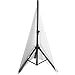 Gator Cases Stretchy Nylon Speaker Stand Cover, Fits Most Standard Speaker Stands - Covers Two Sides, White (GPA-STAND-2-W)