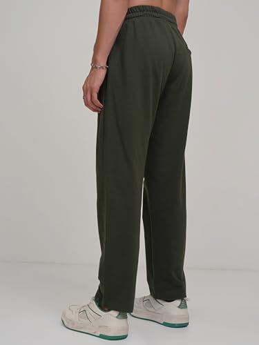 Image of Highlander Men's Solid Trackpants | Relaxed Straight fit| Track Pants | Track Pants for Men | Men Track Pant | Men Track Pant Stylish | Sports | Gym wear