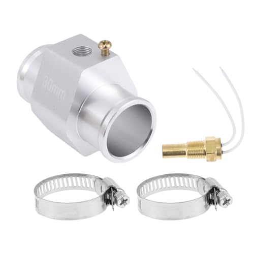 Catálogo para Comprar On-line Medidas de Un Refrigerador de 12 Pies los 10 mejores. 39 ACROPIX Kit universal de sensor de temperatura del agua de 12 V/24 V, adaptador de tono plateado NPT de 1.2 pulgadas, 210 pies F encendido, 195 pies F apagado para radiador...