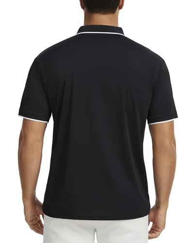 Polo de sport séchage rapide pour hommes t-shirt de tennis et golf