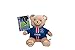 Peluche oficial del PSG Neymar Jr – Oso PSG – Peluche oficial del París San germano – Mascota 20 cm
