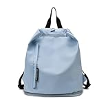 Mochila Feminina Resistente Para Academia Viagem Passeio Bolsa Leve Premium Pequena Casual Slim Tipo Saco Moderna Impermeável - ZAFIN