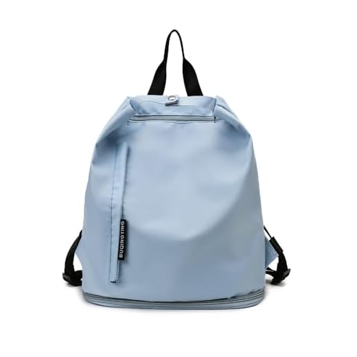 Mochila Feminina Resistente Para Academia Viagem Passeio Bolsa Leve Premium Pequena Casual Slim Tipo Saco Moderna Impermeável - ZAFIN