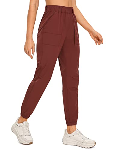 CRZ YOGA Damen Leicht Jogginghose Wasserdicht Sporthose Freizeithose Trainingshose Laufhosen Savanne 38 Cover