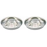 Trixie Ecuelle pour Chiots en Acier INOX 1,4 l / 29 cm (Lot de 2)...