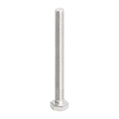 Image of M6 x 60mm Hex Head Bolts Screws Grade 6.8 Stainless Steel, Fasteners Fully Machine Threaded SUS304 15 Pcs