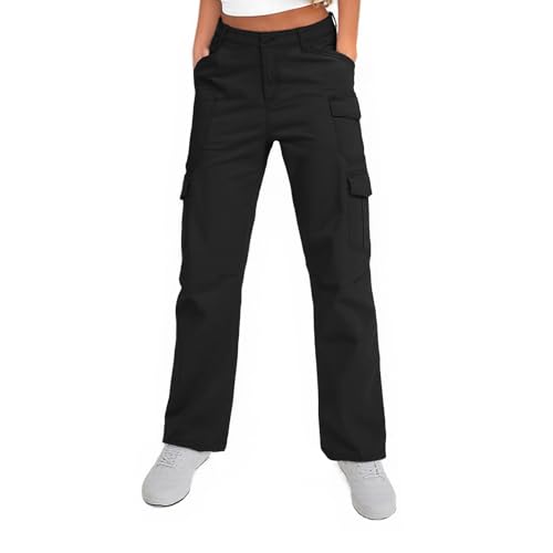 Alfiudad Women's High Waisted Cargo Pants