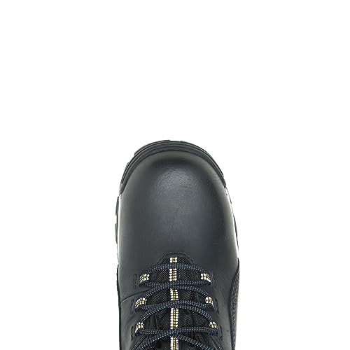 Wolverine Mens Tarmac Waterproof Reflective Composite-Toe 6" Work Boot, Black, 10.5 M US by Wolverine - Used condition - Image 5
