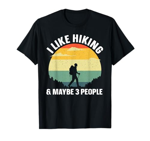 Best Hiking Graphic for Men Women Outdoorsy Hiker Hiking T-Shirt