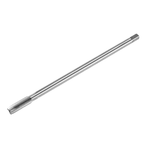 M METERXITY M8x1mm Metric Thread Tap, High Speed Steel 150mm Length Straight Flute Right Hand Thread Screw Tapping Tool for Drilling/Milling Machines/CNC Machine Tools