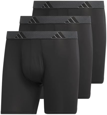 adidas Men's Microfiber 3-Pack Boxer Brief