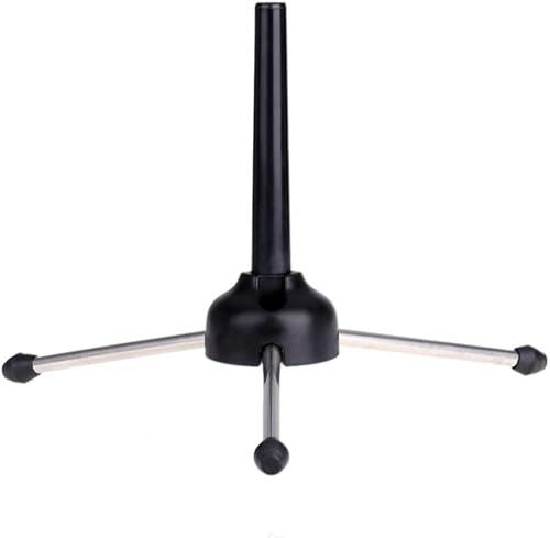 Tuoren Portable Clarinet Stand Foldable Wind Instrument Stand Holder With Tripod Metal Support For Oboe Flute Clarinet #TOP9