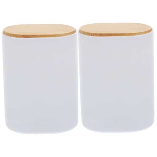 Ciieeo 2Pcs Automatic Pressing Type Toothpick Dispenser Portable Toothpick Holder with Lid for Home Travel Outdoor Use Convenient Kitchen Tool