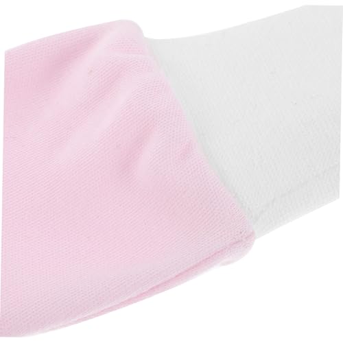 FRCOLOR Newborn Baby Mittens 4 Pairs No Scratch Cotton Gloves for Boys and Girls 0-6 Months Soft and Comfortable Infant Hand Mittens3