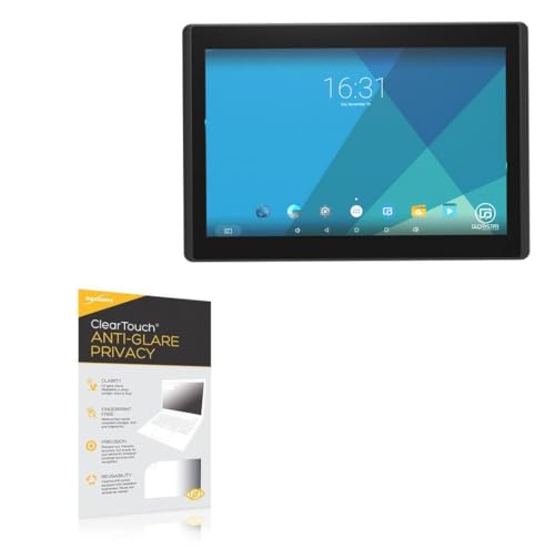 BoxWave Screen Protector Compatible with Glory Star Jarvis (10.1 in) - ClearTouch Anti-Glare Privacy (2-Pack), Privacy Screen Protector Flexible Film Anti-Glare