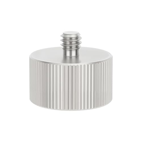 CAMVATE 5/8"-11 Female to 1/4"-20 Male Screw Adapter for Laser Level Tripod-3778