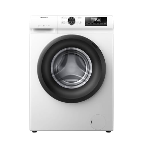 Hisense WF1Q1041BW - Lavatrice, classe A, 10 kg, 1400 giri/min,