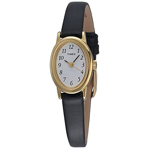 Timex Women’s Cavatina Watch – TPearl Dial Gold-Tone Case