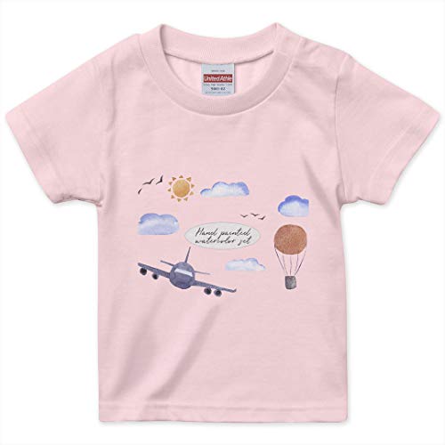 [igsticker] �v�����g T�V���c �L�b�Y �q�� 90 �T�C�Y size ������� �N���[�l�b�N ���F �x�r�[�s���N �s���N t-shirt 016078 ��s�@ �� ���i