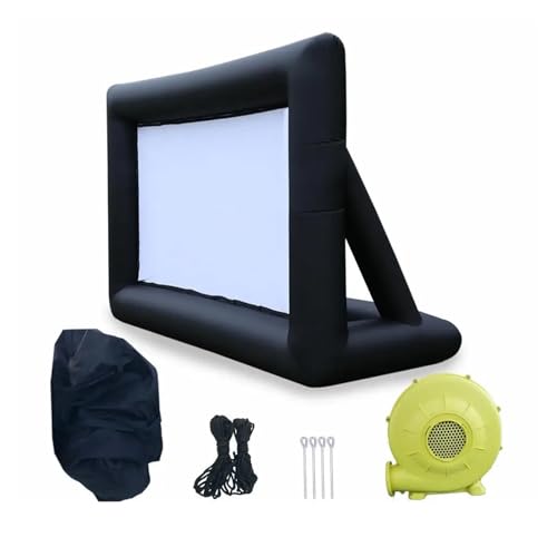 Pantalla inflable portátil para proyector 16 pies miniatura 3