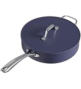 CIARRA Beyond Sautepan - 28 cm - 4,2 l - Antiaanbaklaag - Met Deksel - T...