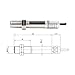 RS485 Output Temperature Sensor Non-Contact Industrial Probe Transmitter(-20-600)
